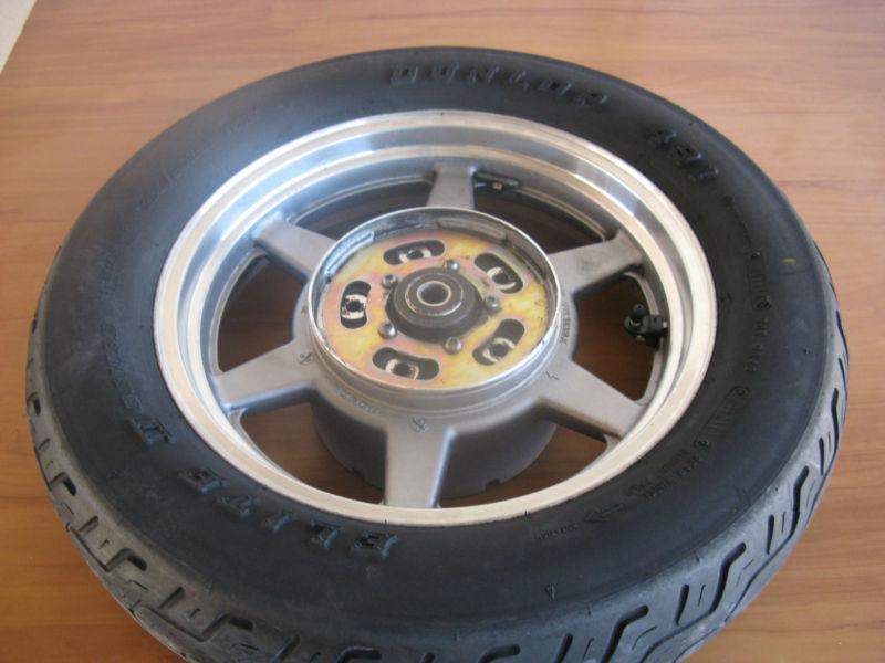 1988-2000 honda goldwing gl1500 rear tire and rim