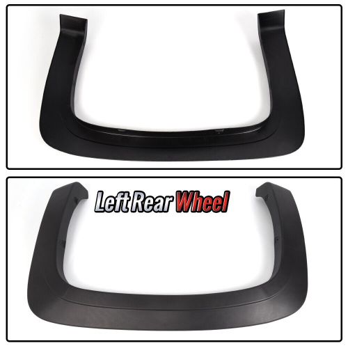 Factory style fender flares fit for 07-13 chevy silverado 1500/2500hd/3500hd