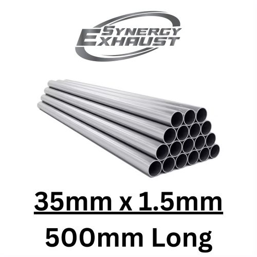 1.37&#034; / 35mm x 500mm t304 stainless steel tube pipe 1.5mm wall exhaust repair