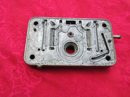 Holley 850 cfm double pumper 4 barrel carburetor metering block 11180