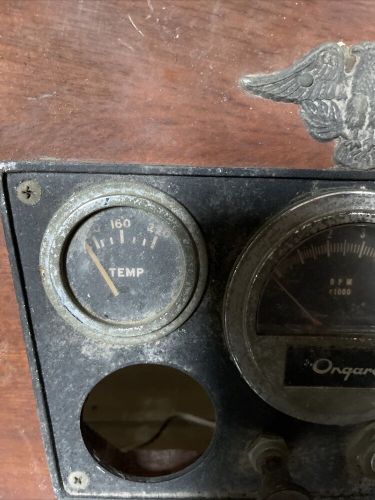 Vintage ongaro old boat dash (parts only)