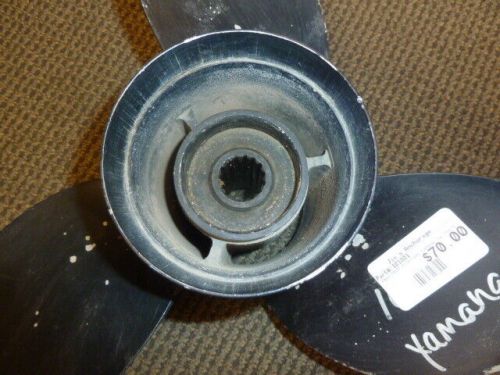 Aluminum 13 3/4&#034; x 15p michigan wheel propeller 101001 yamaha