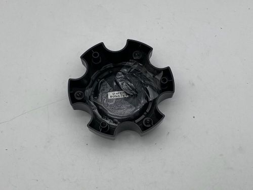 American racing custom wheel center cap 6 lug gloss black finish 1592s04