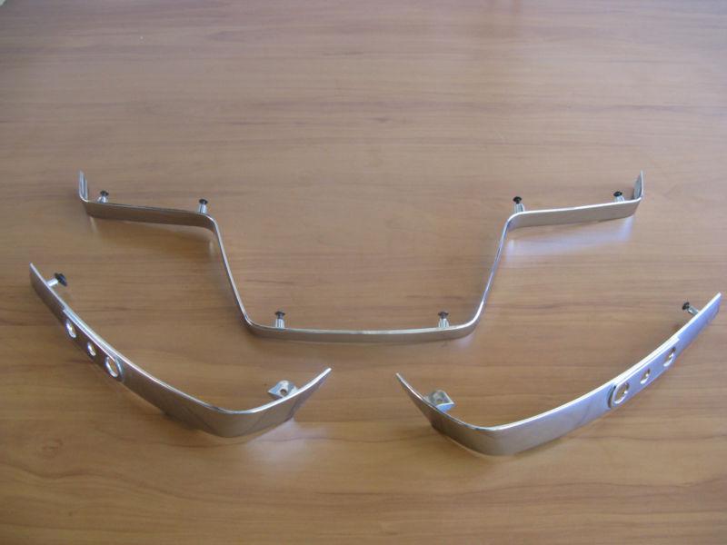 1988-2000 honda goldwing gl1500 chrome trunk trim