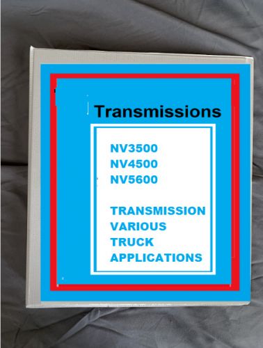 Nv3500 nv4500 nv5600 np241 transmission service repair overhaul manual printed