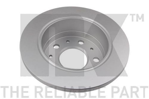 2x brake discs pair solid fits citroen relay 244 2.2d rear 2002 on 280mm set nk