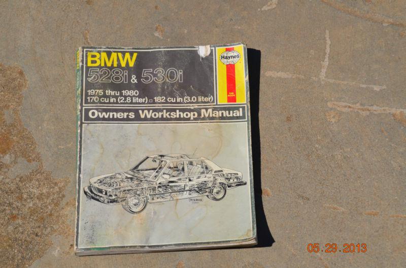 Haynes - bmw 528i and 530  1975-1980