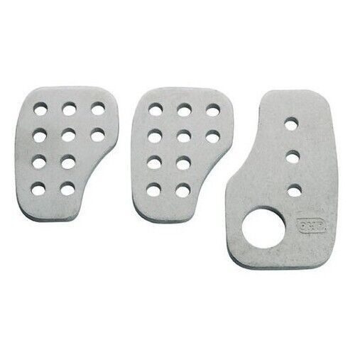 Omp racing pedal covers rally silver worldwide