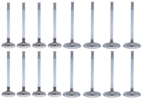 8 2.19&#034; intake &amp; 8 1.709&#034; exhaust valves set 16 1970-1972 ford 351c cleveland