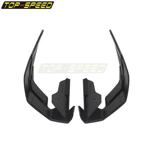 1 pair front wing fairing winglets side fin trim cover for honda cb650r 2018-24