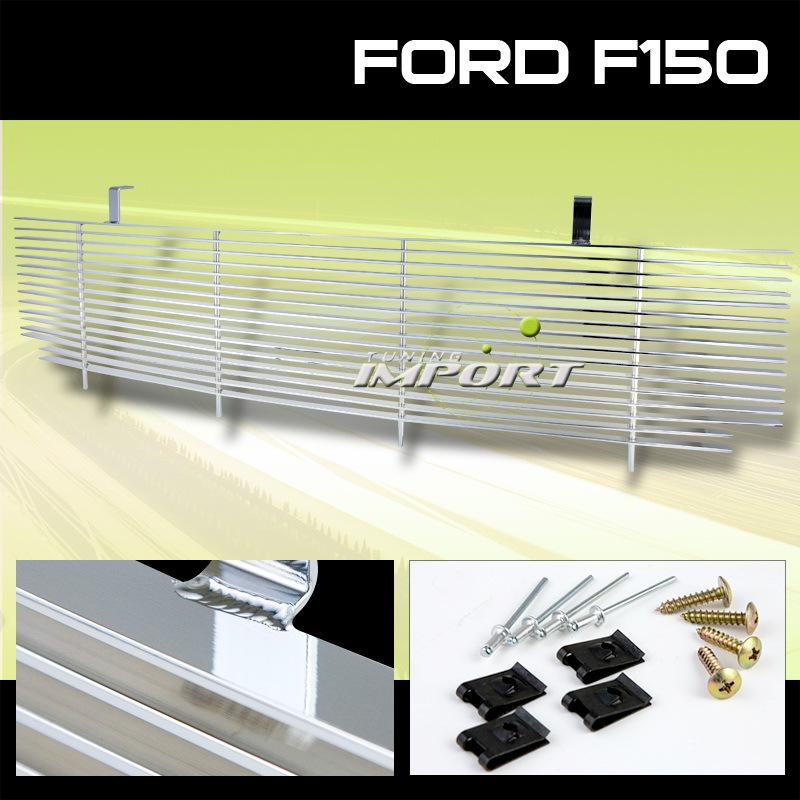 Ford 97-98 f-150 f150 light duty billet style aluminum front grille grill new