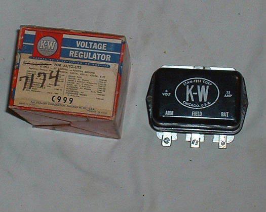 40 48 50 chrylser plymouth studebaker voltage regulator