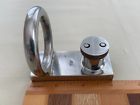 Stainless steel abi sliding spinnaker pole slide ring spring stop sail rigging