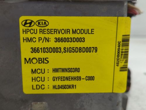 2011-2015 hyundai sonata hybrid dc synergy drive power inverter wh4ov