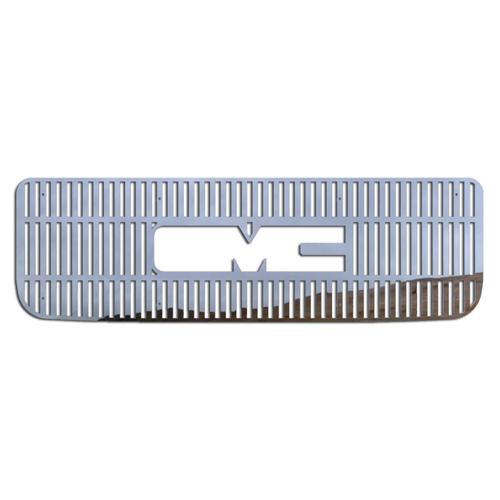 Gmc suburban 94-98 stainless vertical billet front metal grille trim cover