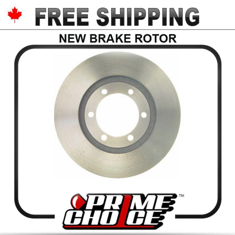 1 premium new disc brake rotor for front fits left driver / right passenger side