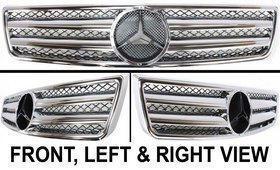 Grille insert new chrome mercedes cl class s coupe benz s600 140 chassis s500