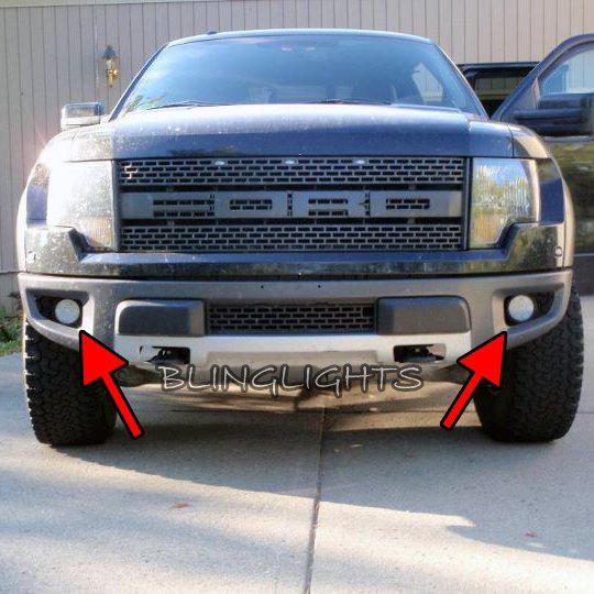 Ford f-150 svt raptor 2010 - 2012 fog lamp light kit - instant rebate available