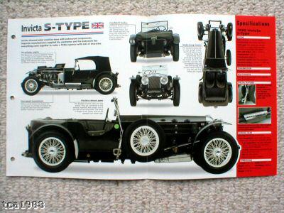 Invicta s-type imp brochure