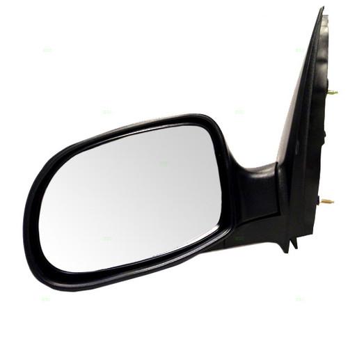 New drivers manual side view mirror glass housing assembly 95-98 windstar van