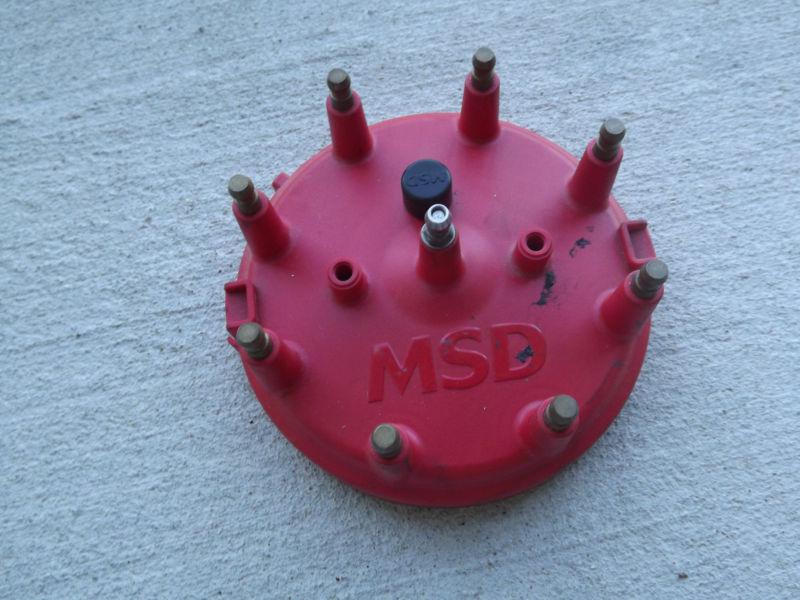 86-95 mustang lx gt cobra saleen red msd distributor cap