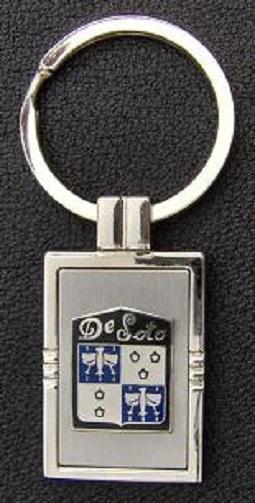 Desoto - custom engraved key ring (free engraving)