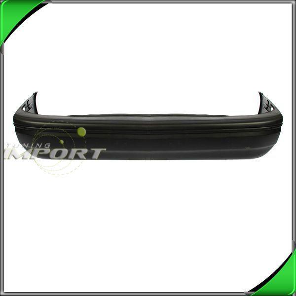 90-94 mazda protege rear bumper cover textured matte black plastic non-primed