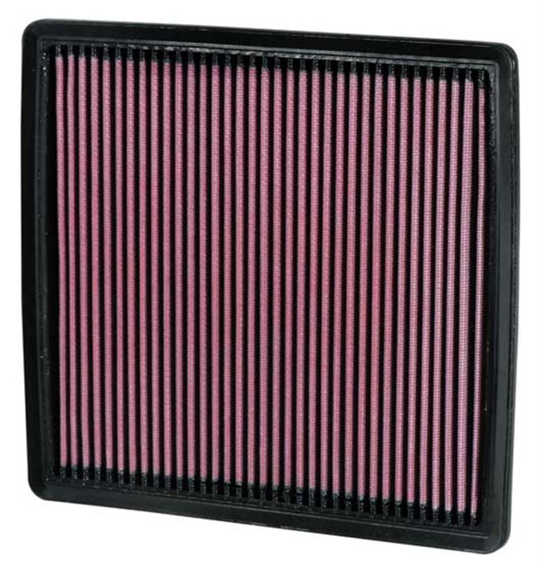 K&n filters 33-2385 - air filter; panel; h-1 in.; l-10.75 in.; w-9 7/8 in.