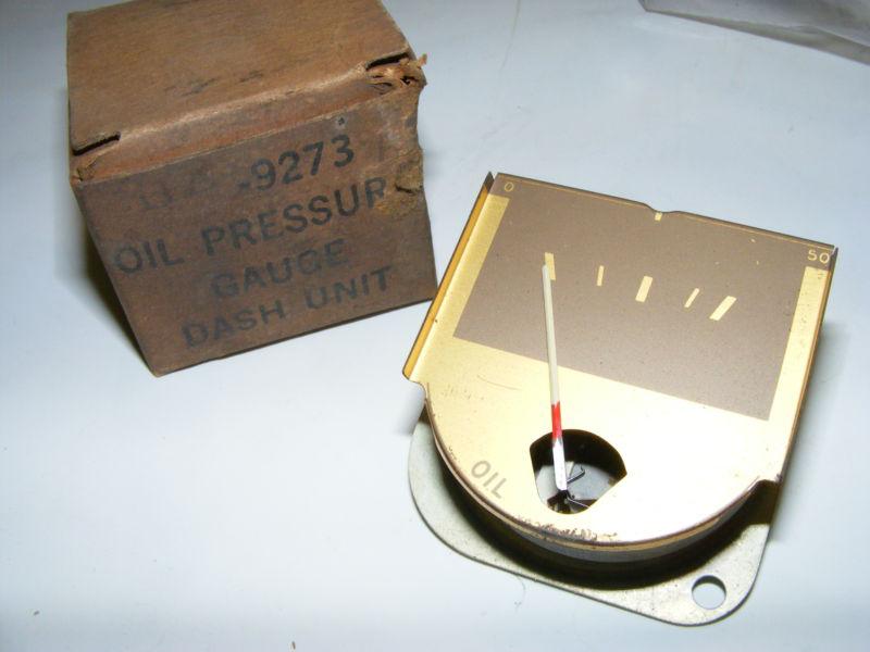 1941 ford passenger oil pressure gauge new old stock nos 11a-9273