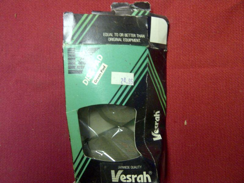 Kawasaki vesrah brake disc pad set