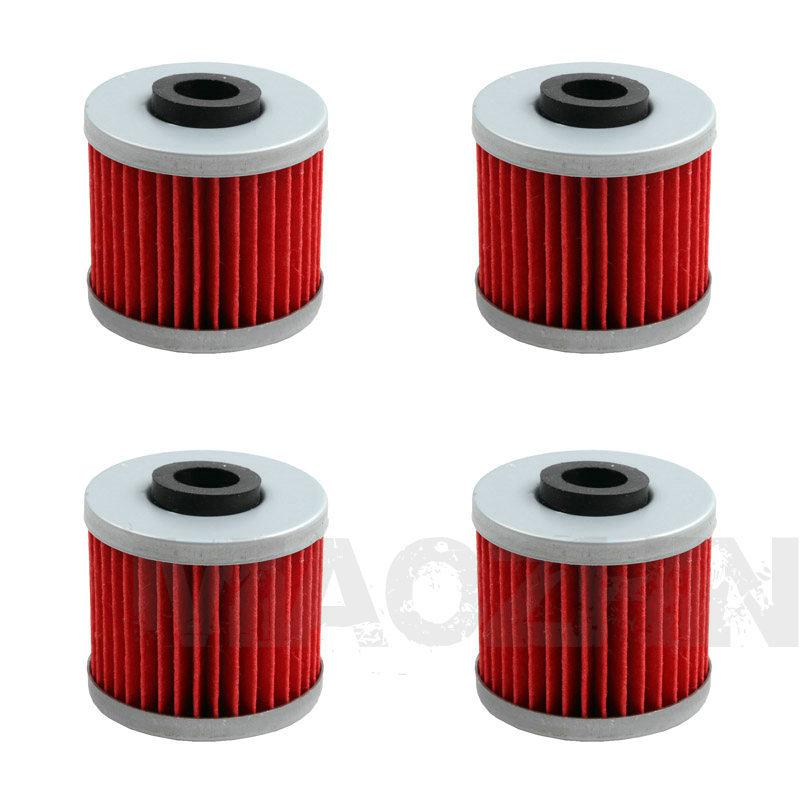 4pcs motorcycle oil filter for kymco scooter 125 downtown i.e. 125 super dink ie