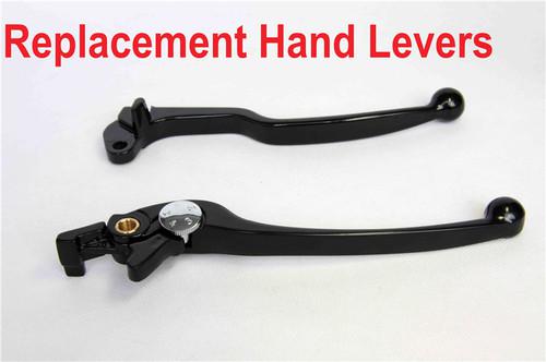 Black brake clutch hand levers fit suzuki gsx gsx-r gsxr 600 750 1000 tl1000s