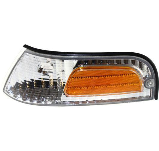 98-07 ford crown victoria left corner signal light lamp assembly base lwb lx l/h