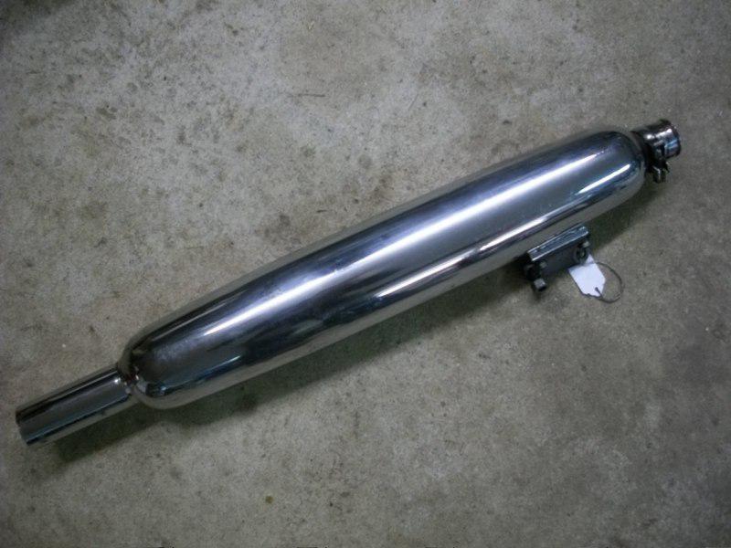 Triumph muffler  exhaust  bsa 250cc b25 tr25