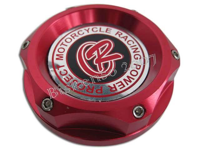 Honda z50 z50j monkey cnc aluminium fuel cap "red"