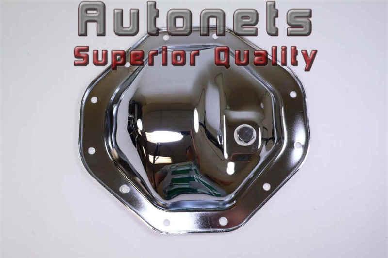 Chrome steel differential cover dakota durango ram 9.25 ring gear rear hot rod