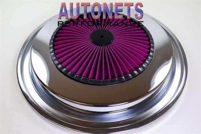 Find Air Cleaner Chrome Top Lid Cover Chevy Truck GMC Camaro Single ...