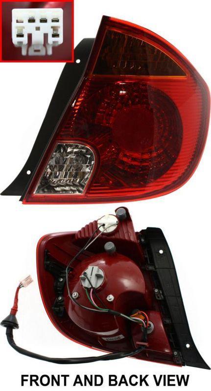 Tail light brake lamp rear assembly passenger's right side rh