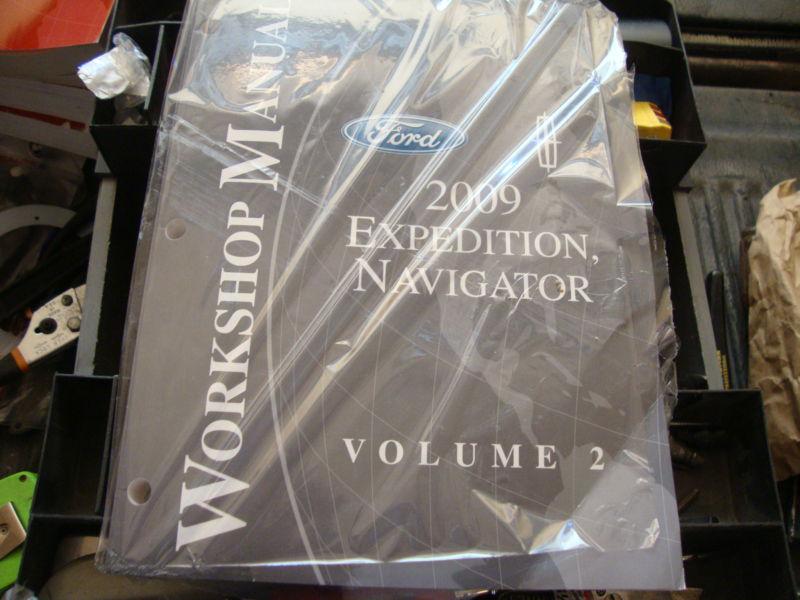 2009 ford expedition lincoln navigator  workshop repair shop manual 