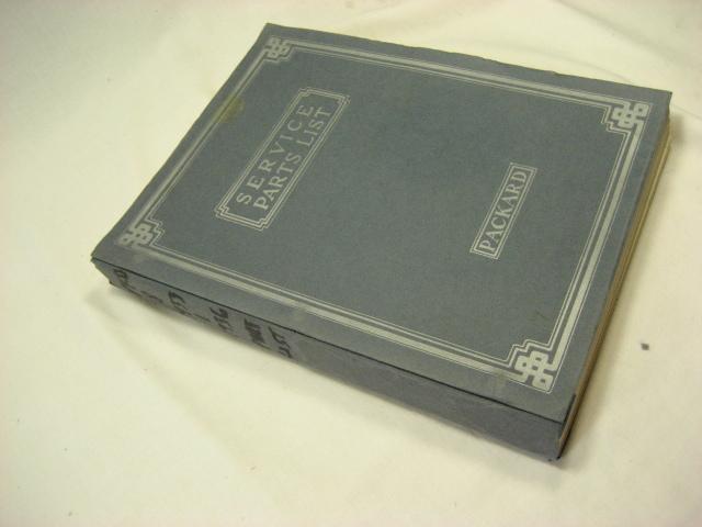 Vintage 1935  packard service parts list book 