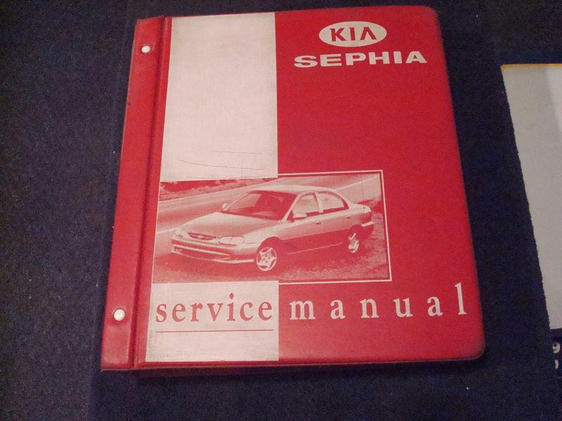 1998 1999 kia sephia factory service workshop shop repair manual book 