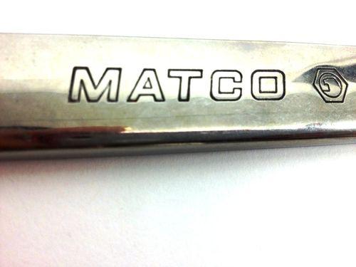 Matco 12 point long 9pc 3/8" - 7/8" combination wrench set