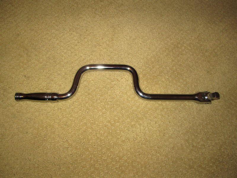 Snap on 1/2" drive speeder wrench - flex-head 17 1/4" very very nice