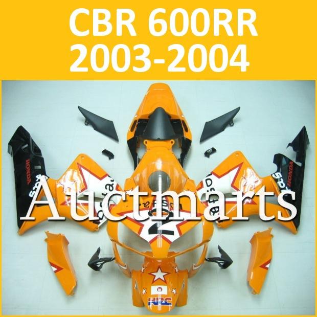 Fit honda 03 04 cbr600rr cbr 600 rr 2003 2004 fairing kit abs plastics a93 b12