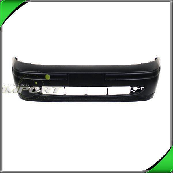 00-04 focus 2/4dr front bumper cover replacement raw black plastic non-primed