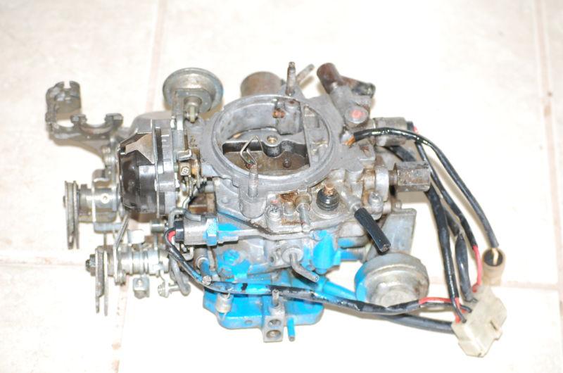 1999 nissan vanette, toyota?, datsun?  electronic setup carburetor 