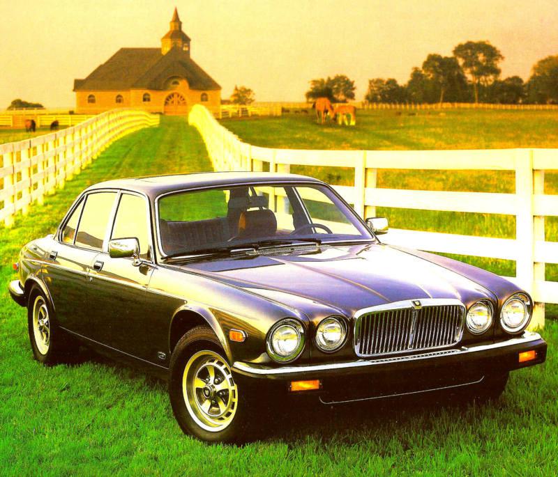 1985 jaguar xj6 & vanden plas large deluxe brochure -vanden plas & xj6--jaguar