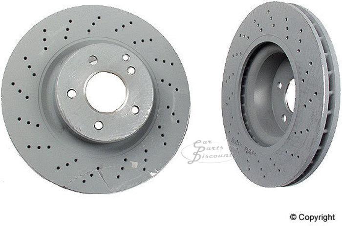 Genuine disc brake rotor