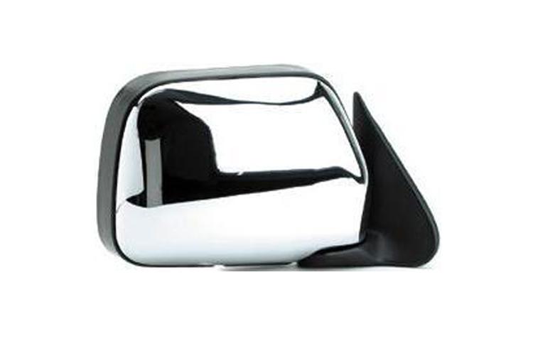 Depo passenger replacement manual folding chrome mirror 90-95 toyota 4runner