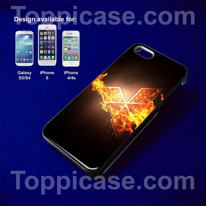 Mitsubishi logo burn lancer wrc wrx rally jdm iphone 5 5s 5c 4 4s hard case